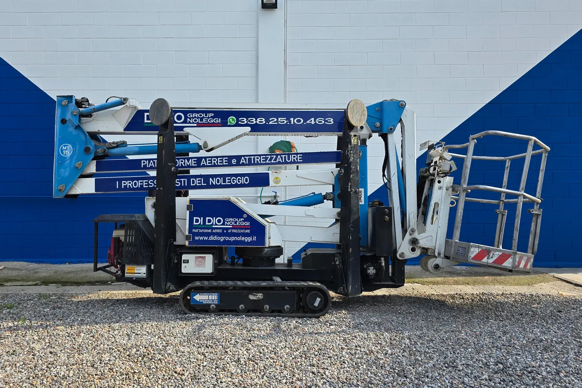 A05 Noleggio Piattaforma Aerea Ragno Cingolato - Socage SPJ3-15 web