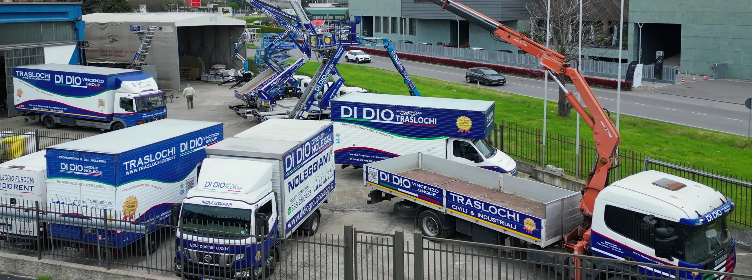 Noleggio automezzi e attrezzature professionali per sollevamenti in quota 01 web